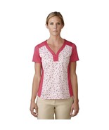 adidas Golf Women&#39;s Tour Bonded Mesh Polo Shirt, Raspberry Rose, Small -... - €8,55 EUR