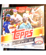 2021 Topps Holiday Mega Box factory sealed new league MLB Baseball snowf... - £30.37 GBP