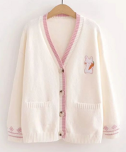 Carrot Bunny Knit Cardigan - £35.96 GBP