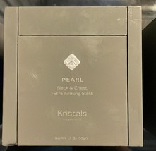 KRISTALS PEARL NECK &amp; CHEST EXTRA FIRMING MASK-1.7oz/50gr-NEW-SEALED - £117.67 GBP