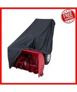 Durable Black Snow Thrower Cover with Integrated Storage Bag &amp; Quick Ins... - $78.50 CAD