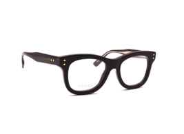 New Gucci GG1086O 001 Black Authentic Eyeglasses Frame Rx 51-19 - $182.33