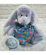 Plush Easter Bunny Baby Pink Blue 2009/2010 14 Inch Kids Gift Holiday Toy - £12.46 GBP