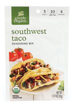 Simply Organic, Seasoning Mix Southwest Taco, 1.13 Oz - £4.00 GBP