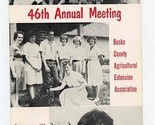 1960&#39;s Pennsylvania 4 H Club Meeting Program Camp Schedule Officers Sugg... - £22.26 GBP