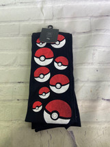 Pokemon Pokeball Logo Black Stockings Hosiery Pantyhose Cosplay Juniors ... - $24.25