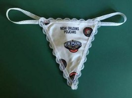 New Womens New Orl EAN S Pelicans Basketball Gstring Thong Lingerie Nba Underwear - £15.17 GBP