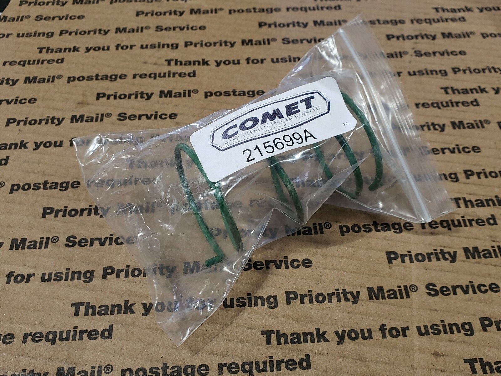 OEM COMET Driven Spring - Green, 30 Series Driven Clutches, 215699 - $12.99