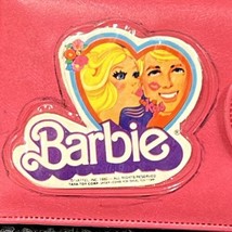 1980 Mattel VTG BARBIE &amp; KEN Kiss Wallet Billfold Pink Plastic Vinyl Hong Kong - $15.31