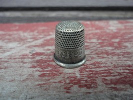 Antique Domestic Sewing Machines Sterling Silver Thimble - $39.59