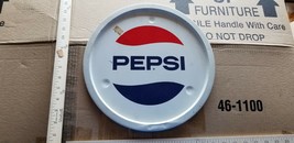 VINTAGE round Pepsi serving tray METAL SIGN  - £21.21 GBP