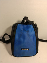 Nintendo DS OEM Vintage Backpack Strapped Carrying Bag Blue Gameboy - £8.96 GBP
