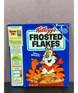 Kellogg&#39;s Frosted Flakes Cereal Box Be A tiger Mask Unused Flattened Box... - £18.48 GBP