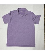 Vineyard Vines Mens Large Purple Striped On The Go Sankaty Polo Golf Shirt - $531.15 MXN