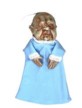 Baby Stinky Puppet Creepy Realistic Mutant Doll Halloween Prop Costume Accessory - £35.14 GBP