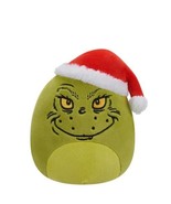 NEW Squishmallows The Grinch Santa Holiday 5&quot; Plush  - $12.86