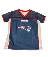 NFL Patriots Jersey Reversible Flag Football Short-Sleeve Sz. Youth XL - $369.07 MXN