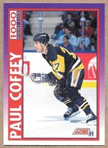 1991-92 Score American #372 Paul Coffey Pittsburgh Penguins - £1.55 GBP