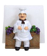 Chef Alton Grape Wine Vineyard Dinner Napkin Holder Figurine Tabletop De... - €24,88 EUR