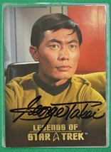Sulu 2004 Legends of Star Trek Hand Signed L5 Autographed Trading Card - $1,159.02 MXN