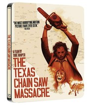 Texas Chainsaw Massacre Blu Ray Steelbook 4K Digital Restoration! 1974 Halloween - £17.45 GBP