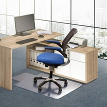 Office Chair Mats for Carpeted Floors, Studded Desk Floor Mat  with Lip ... - £48.87 GBP