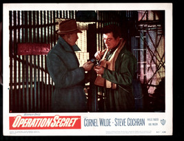 Operation Secret 11x14 Lobby Card #5 Cornel Wilde Jay Novello War - £37.35 GBP