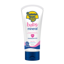 Banana Boat Baby 100% Mineral Sunscreen Lotion SPF 50+, 6 oz.. - $29.69