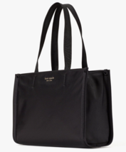 Kate Spade Sam Medium Black Nylon Tote Bag PXR00468 Purse Handbag NWT $198 - £91.43 GBP