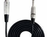 Pyle 30ft. Professional Microphone Cable - 1/4 Inch Male To XLR Female A... - £21.96 GBP