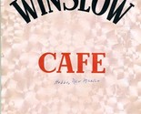 Winslow Cafe Menu Hobbs New Mexico 1951 US 62 Map Pearlized Cover - $178.66