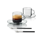 Nespresso Vertuo Espresso Set - Two Espresso Cups &amp; Spoons  (80ml) - $24.74