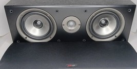 PolkAudio Monitor CS2 Series II Black Wood Grain Center Speaker Tested  - £88.37 GBP