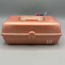 Caboodles Pretty in Petite Cosmetic Makeup Case Rose Mini Small 9&quot;x5.5&quot;x3.8&quot; - £14.79 GBP