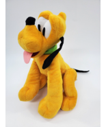 Disney Pluto Yellow Puppy Dog w Tongue Out Plush 10&quot;  Stuffed Just Play ... - €13,01 EUR