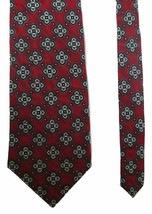 Vintage Pierre Balmain Tie Maltese Cross  XL 64&quot; L 100% Silk Extra Long  Necktie - £21.98 GBP