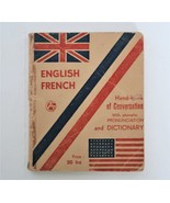 Vtg English to French Hand-Book of conversation 48 star flag 1912-1959 E... - €11,19 EUR