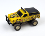 Vintage Mattel Toyota Power Devils Friction Yellow Truck -Complete in pi... - $29.69