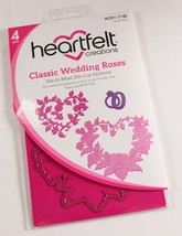 NEW - Heartfelt Creations &quot; Classic Wedding Roses &quot; Craft Dies HCD1-7142 - £20.49 GBP