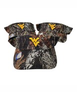 West VIRGINIA Mountaineers Hat Caps Visior Back Mens Brown Camo Logo Mos... - €25,26 EUR