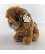 Ty Wildz Kingston Lion 7&quot; Plush Stuffed Animal Toy 2012 Jungle King with... - £23.42 GBP