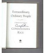 Extraordinary, Ordinary People A Memoir of Family by Condoleezza Rice Si... - $104.90 CAD