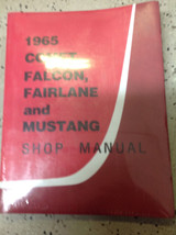 1965 FORD COMET FAIRLANE FALCON MUSTANG Service Shop Repair Manual NEW R... - $80.80