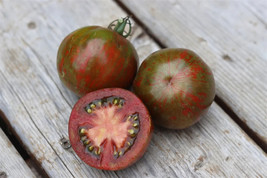 US Seller 50 Seeds Black Zebra Tomato Juicy Vegetable - £9.16 GBP