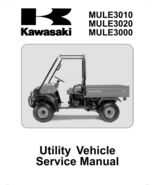 Kawasaki Mule 3010 3020 3000, 2001 2002 2003 2004 2005 2006 2007 Service... - £22.80 GBP
