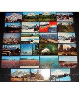 23 Lot 1950-1960&#39;s MT. RAINIER POSTCARDs SET Washington National Park La... - $303.93 MXN