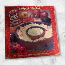 Taco Bell Kitchen Originals Chip N Dip Set Original Box - $14.34
