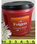 Coffee Can Empty Storage Container Folgers - €1,08 EUR