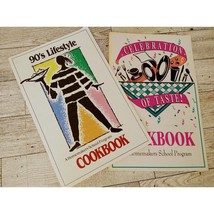 Vtg 1990s Homemakers School Program Cookbook Booklets - LOT of 2 - $9.89