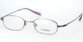 T-FLEX #25 PURPLE EYEGLASSES GLASSES METAL FRAME T-FLEX-25 45-18-135mm &quot;... - $9.90